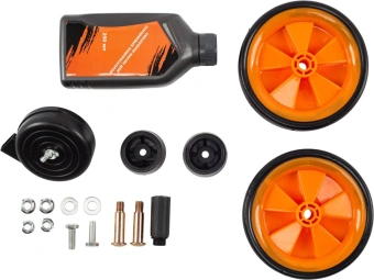 Компрессор поршневой Вихрь КМП-50/300АМ масляный 300л/мин 50л 2000Вт оранжевый - купить недорого с доставкой в интернет-магазине