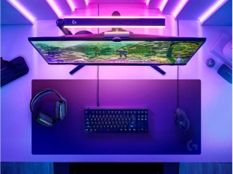 Коврик для мыши Logitech G840 XL черный 900x400x3мм (943-000779) - купить недорого с доставкой в интернет-магазине