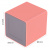 Подставка Deli ENS011PINK Nusign 2отд. для пишущих принадлежностей 84х84х86мм розовый пластик - купить недорого с доставкой в интернет-магазине