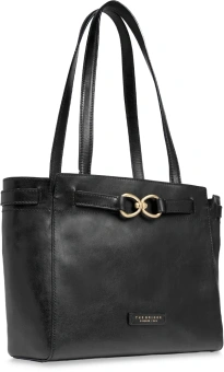 Сумка тоут женская The Bridge Isotta 04642501/30 черная натур.кожа - купить недорого с доставкой в интернет-магазине