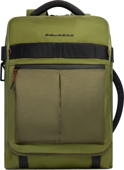 Рюкзак мужской Piquadro Arne CA6691S125/VE хаки ткань - купить недорого с доставкой в интернет-магазине