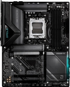 Материнская плата Gigabyte X870E EAGLE WIFI7 Socket AM5 AMD X870E 4xDDR5 ATX AC`97 8ch(7.1) 5Gigabit RAID+HDMI - купить недорого с доставкой в интернет-магазине