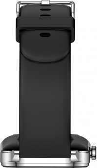 Смарт-часы Amazfit Pop 3S A2318 1.96" AMOLED корп.серебристый рем.черный (1746287) - купить недорого с доставкой в интернет-магазине
