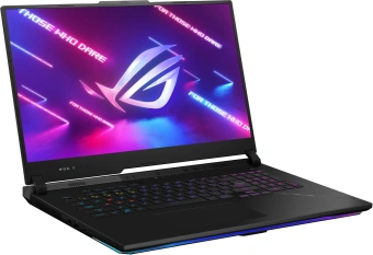 Ноутбук Asus ROG Strix Scar 17 G733PYV-LL067W Ryzen 9 7945HX3D 32Gb SSD1Tb NVIDIA GeForce RTX4090 16Gb 17.3" IPS WQHD (2560x1440) Windows 11 Home black WiFi BT Cam (90NR0DB4-M006J0) - купить недорого с доставкой в интернет-магазине