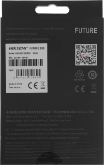 Накопитель SSD Hikvision PCIe 4.0 x4 1TB HS-SSD-FUTUREX 1024G M.2 2280 - купить недорого с доставкой в интернет-магазине