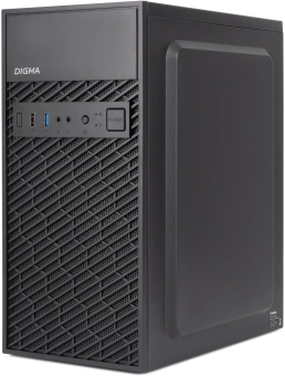 Корпус Digma DCC-MN303 черный без БП mATX 1x80mm 2x120mm 1xUSB2.0 1xUSB3.0 audio - купить недорого с доставкой в интернет-магазине