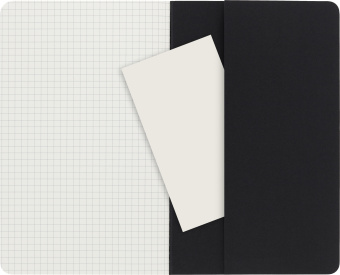 Блокнот Moleskine CAHIER JOURNAL QP317 Large 130х210мм обложка картон 80стр. клетка черный (3шт) - купить недорого с доставкой в интернет-магазине