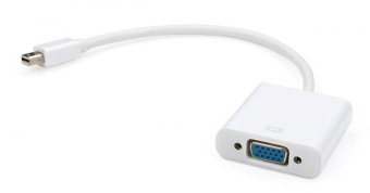 Переходник видео Premier 6-912 miniDisplayport (m)/VGA (f) 0.15м. белый - купить недорого с доставкой в интернет-магазине