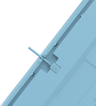 Клавиатура A4Tech Fstyler FS300 механическая белый/синий USB for gamer LED (FS300 PANDA SNOWBOARDING) - цена, купить или заказать с доставкой в интернет-магазине Клавиатура A4Tech Fstyler FS300 механическая белый/синий USB for gamer LED (FS300 PANDA SNOWBOARDING) - купить недорого с доставкой в интернет-магазине