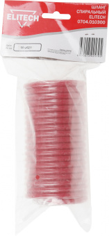 Шланг для пневмоинструмента Elitech 0704.010300 5м красный - купить недорого с доставкой в интернет-магазине