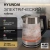 Чайник электрический Hyundai HYK-G4402 1.7л. 2200Вт черный/серебристый корпус: стекло - купить недорого с доставкой в интернет-магазине