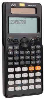 Калькулятор научный Deli ED82ES черный 10+2-разр. - купить недорого с доставкой в интернет-магазине