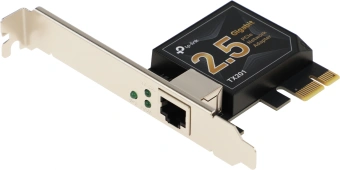 Сетевой адаптер 2.5G Ethernet TP-Link TX201 PCI Express - купить недорого с доставкой в интернет-магазине