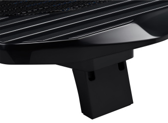 Подставка для ноутбука Buro BU-LCP156-B114 15.6" 357x265x33мм 1xUSB 1x 140ммFAN 345г металлическая сетка/пластик черный - купить недорого с доставкой в интернет-магазине