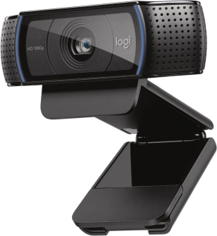 Камера Web Logitech HD Pro C920 черный 2Mpix (1920x1080) USB2.0 с микрофоном (960-001062) - купить недорого с доставкой в интернет-магазине