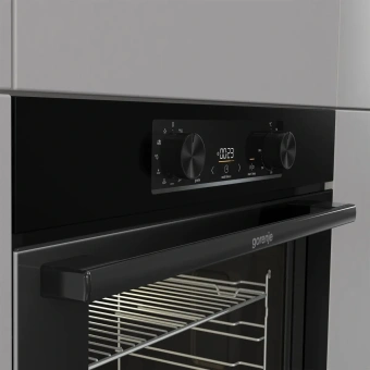 Духовой шкаф Электрический Gorenje BO6735E02BKOT черный - купить недорого с доставкой в интернет-магазине