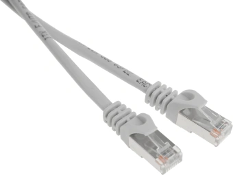 Патч-корд ITK PC01-C5EF-1M5 FTP RJ-45 вил.-вилка RJ-45 кат.5E 1.5м серый ПВХ (уп.:1шт) - купить недорого с доставкой в интернет-магазине
