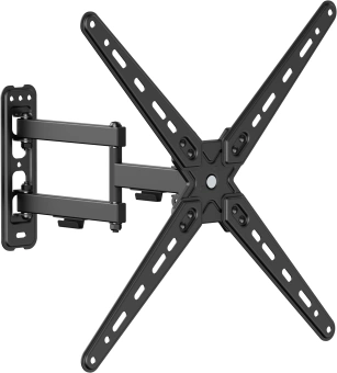 Кронштейн для телевизора Ultramounts UM958 черный 13"-43" макс.25кг настенный поворот и наклон - купить недорого с доставкой в интернет-магазине