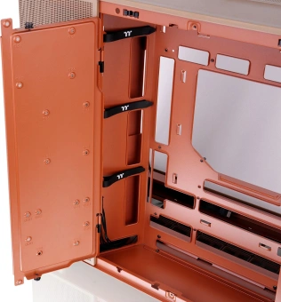 Корпус Thermaltake View 380 XL TG ARGB Gravel Sand коричневый без БП ATX 5x120mm 2x140mm 2xUSB3.0 audio bott PSU - купить недорого с доставкой в интернет-магазине