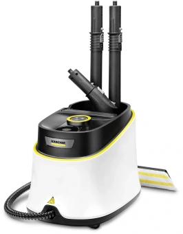 Пароочиститель напольный Karcher EasyFix SC 3 Deluxe 1900Вт белый - купить недорого с доставкой в интернет-магазине