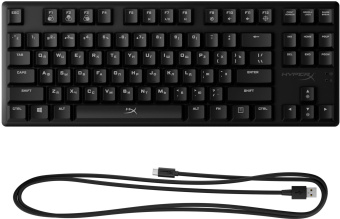 Клавиатура HyperX Alloy Origins Core механическая черный USB for gamer LED (4P5P3AA#ABA) - купить недорого с доставкой в интернет-магазине