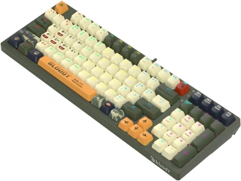 Клавиатура A4Tech Bloody S98 Aviator механическая зеленый USB for gamer LED (S98 AVIATOR) - купить недорого с доставкой в интернет-магазине