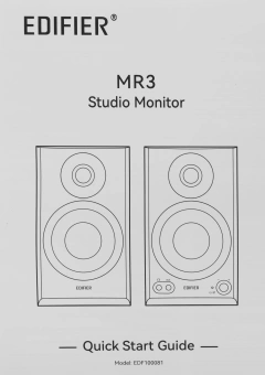 Колонки Edifier MR3 2.0 черный 36Вт BT - купить недорого с доставкой в интернет-магазине