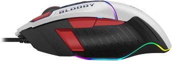 Мышь A4Tech Bloody W95 Max Sports синий/белый оптическая 12000dpi USB 10but (W95 MAX SPORTS NAVY) - купить недорого с доставкой в интернет-магазине