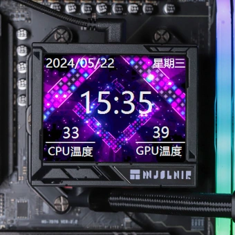 Система водяного охлаждения Thermalright Mjolnir Vision 360 ARGB Soc-AM5/AM4/1151/1200/2066/2011/1700 черный 4-pin 27dB Al LCD Ret (M-VISION-360-BL-ARGB) - купить недорого с доставкой в интернет-магазине
