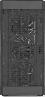 Корпус Zalman i4 черный без БП ATX 5x120mm 2xUSB2.0 1xUSB3.0 audio bott PSU - купить недорого с доставкой в интернет-магазине