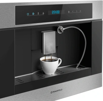 Кофемашина Maunfeld AMCM1503S 1500Вт серебристый - цена, купить или заказать с доставкой в интернет-магазине Кофемашина Maunfeld AMCM1503S 1500Вт серебристый - купить недорого с доставкой в интернет-магазине