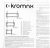 Кронштейн для телевизора Kromax IDEAL-6 белый 15"-47" макс.35кг настенный наклон - купить недорого с доставкой в интернет-магазине