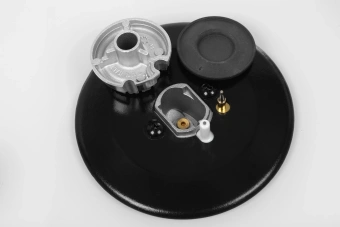Газовая варочная поверхность Midea MG3260TGW белый - купить недорого с доставкой в интернет-магазине