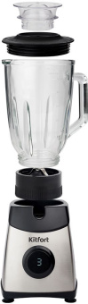 Блендер стационарный Kitfort KT-1394 500Вт серебристый - купить недорого с доставкой в интернет-магазине