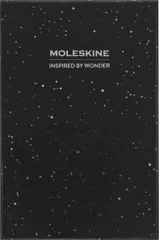 Блокнот Moleskine LIMITED EDITION NASA-INSPIRED SKBOXL7063S1 Large 130х210мм 176стр. линейка подар.кор. серебристый Moon - купить недорого с доставкой в интернет-магазине