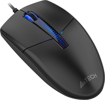 Мышь A4Tech N-530 черный оптическая 1200dpi USB 2but - купить недорого с доставкой в интернет-магазине