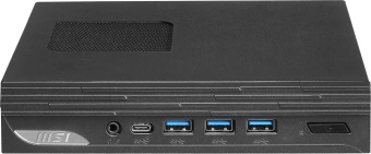 Неттоп MSI Pro DP10 12M-031BRU i5 1235U (1.3) Iris Xe noOS 2.5xGbitEth WiFi BT 120W черный (936-B0A621-031) - купить недорого с доставкой в интернет-магазине