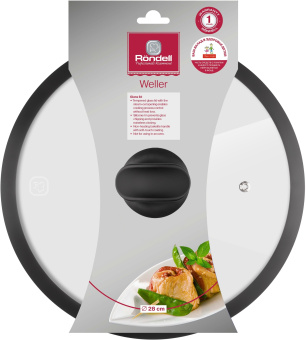 Крышка Rondell Weller RDA-1499 d=28см крыш.прозрачный руч.черная - цена, купить или заказать с доставкой в интернет-магазине Крышка Rondell Weller RDA-1499 d=28см крыш.прозрачный руч.черная - купить недорого с доставкой в интернет-магазине