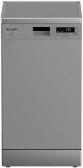 Посудомоечная машина Hotpoint HFS 1C57 S серебристый (узкая) инвертер - купить недорого с доставкой в интернет-магазине