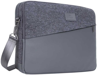 Сумка для ноутбука 15.6" Riva 7930 серый полиэстер (7930 GREY) - купить недорого с доставкой в интернет-магазине