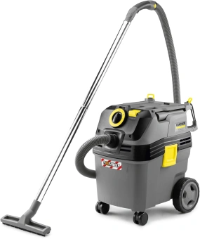 Строительный пылесос Karcher NT 30/1 AP L 1380Вт (уборка: сухая/сбор воды) серый - купить недорого с доставкой в интернет-магазине
