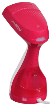 Отпариватель ручной Hyundai H-HS02123 1650Вт белый/вишневый - купить недорого с доставкой в интернет-магазине