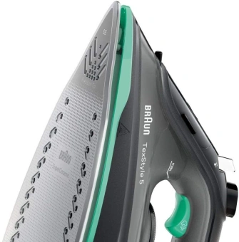 Утюг Braun SI5277GR 2700Вт зеленый/черный - купить недорого с доставкой в интернет-магазине