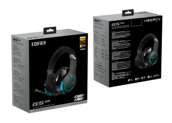 Наушники с микрофоном Edifier G5BT черный мониторные BT оголовье - купить недорого с доставкой в интернет-магазине