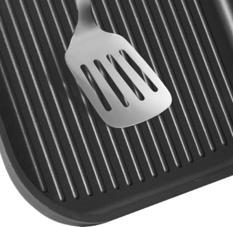 Сковорода-гриль Rondell Craft RDA-1485 квадратная 28см покрытие: TriTitan ручка несъемная (без крышки) черный - купить недорого с доставкой в интернет-магазине