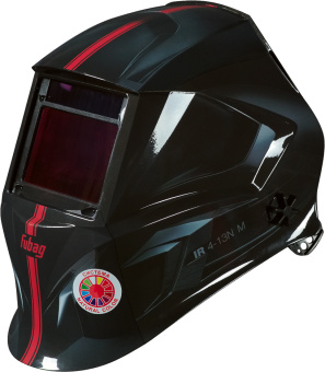 Маска сварщика Fubag IR 4-13N M филь.:хамел. см.экр.100x65мм черный (38438) - купить недорого с доставкой в интернет-магазине