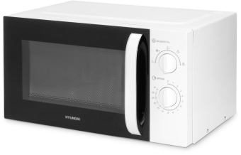 Микроволновая Печь Hyundai HYM-M2023 23л. 800Вт белый/хром - купить недорого с доставкой в интернет-магазине