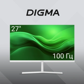 Монитор Digma 27" Progress 27P502F белый IPS LED 5ms 16:9 HDMI M/M матовая 300cd 178гр/178гр 1920x1080 100Hz G-Sync FreeSync VGA DP FHD 4.3кг - купить недорого с доставкой в интернет-магазине
