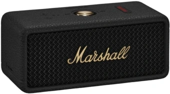 Колонка порт. Marshall Emberton III черный/золотистый 20W 2.0 BT 100м (EMBERTON III BLACK) - купить недорого с доставкой в интернет-магазине