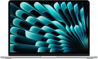 Ноутбук Apple MacBook Air A3240 M4 10 core 16Gb SSD256Gb/8 core GPU 13.6" Liquid Retina (2560x1664) macOS silver WiFi BT Cam (MW0W3LL/A) - купить недорого с доставкой в интернет-магазине